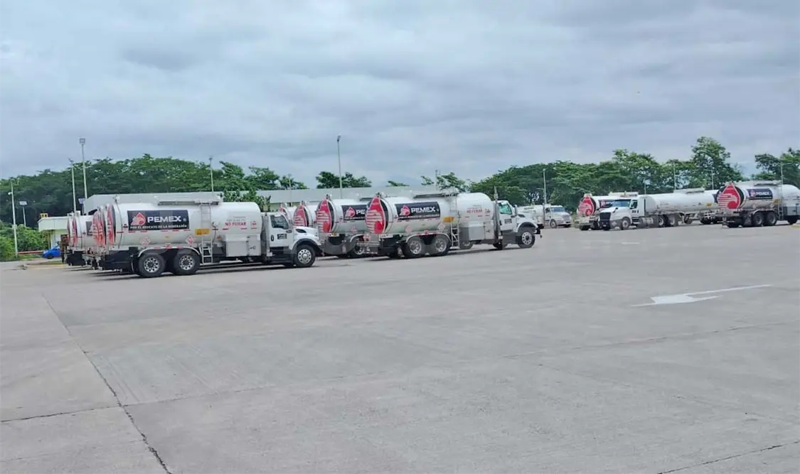 A partir del próximo lunes cerrarán parcialmente la Terminal de Almacenamiento y Reparto en Puerto Chiapas. Rafael Victorio / CP