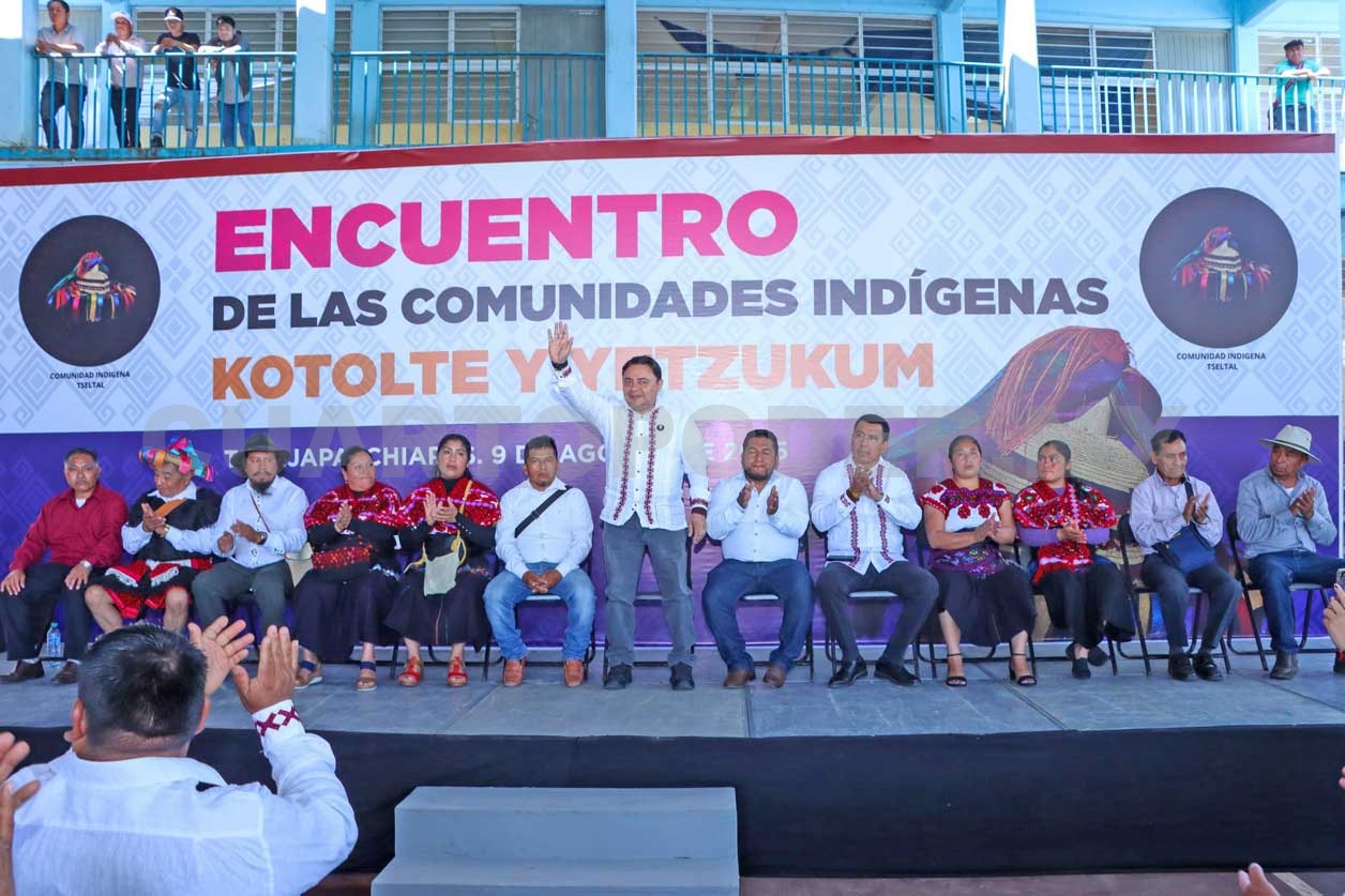 Celebra titular del Poder Judicial a los pueblos indígenas