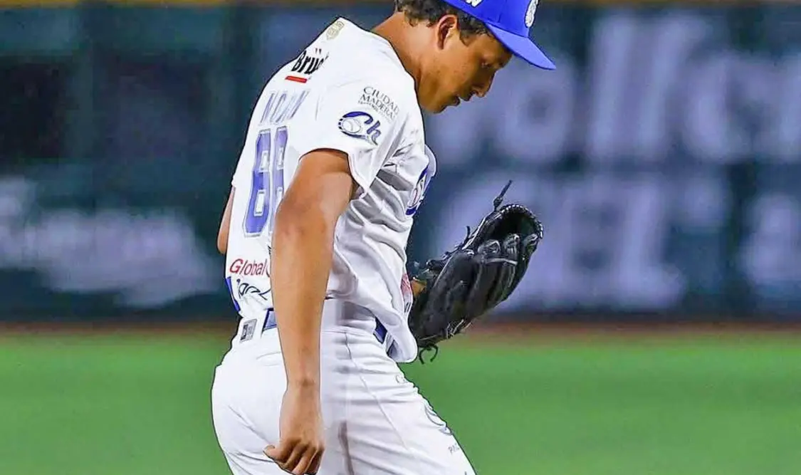 Luis Fernando Morán tuvo su debut en la Liga Mexicana de Beisbol con los Charros de Jalisco. Cortesía