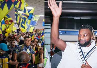 Allan Saint-Maximin ya está en México