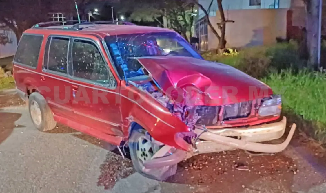 El conductor de la Explorer circulaba excediendo el límite de velocidad. Juan Orel / CP