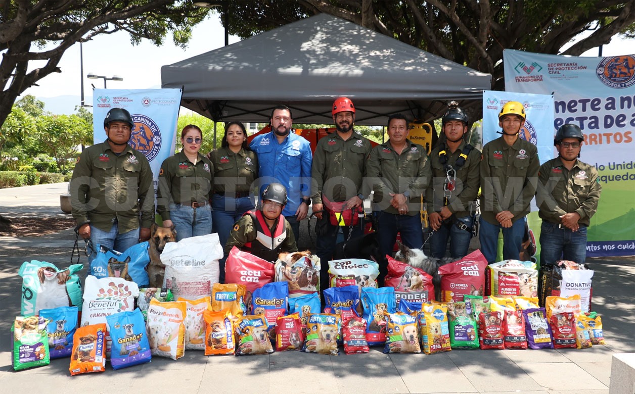 Recauda Unidad Canina alimento para perros