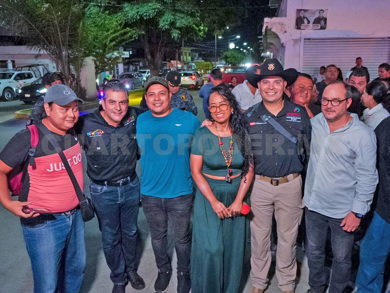 Tapachula se ilumina para dar mayor seguridad