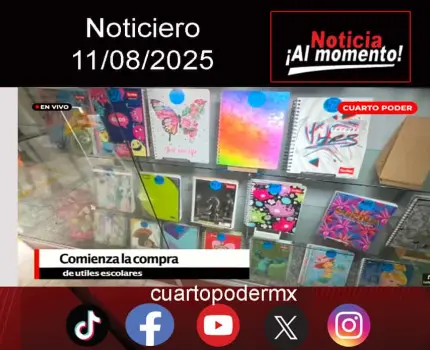 #Noticiero TVO #TuDiarioVivir con Adolfo Luján.