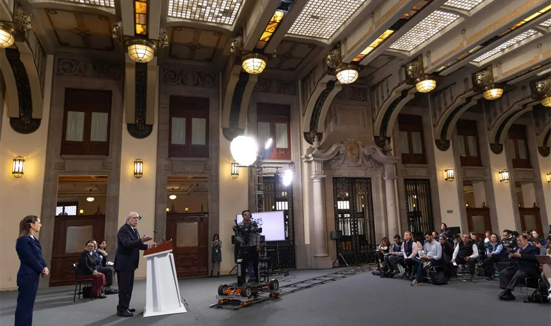 Pablo Gómez, titular de la Comisión Presidencial para la Reforma Electoral. El Universal