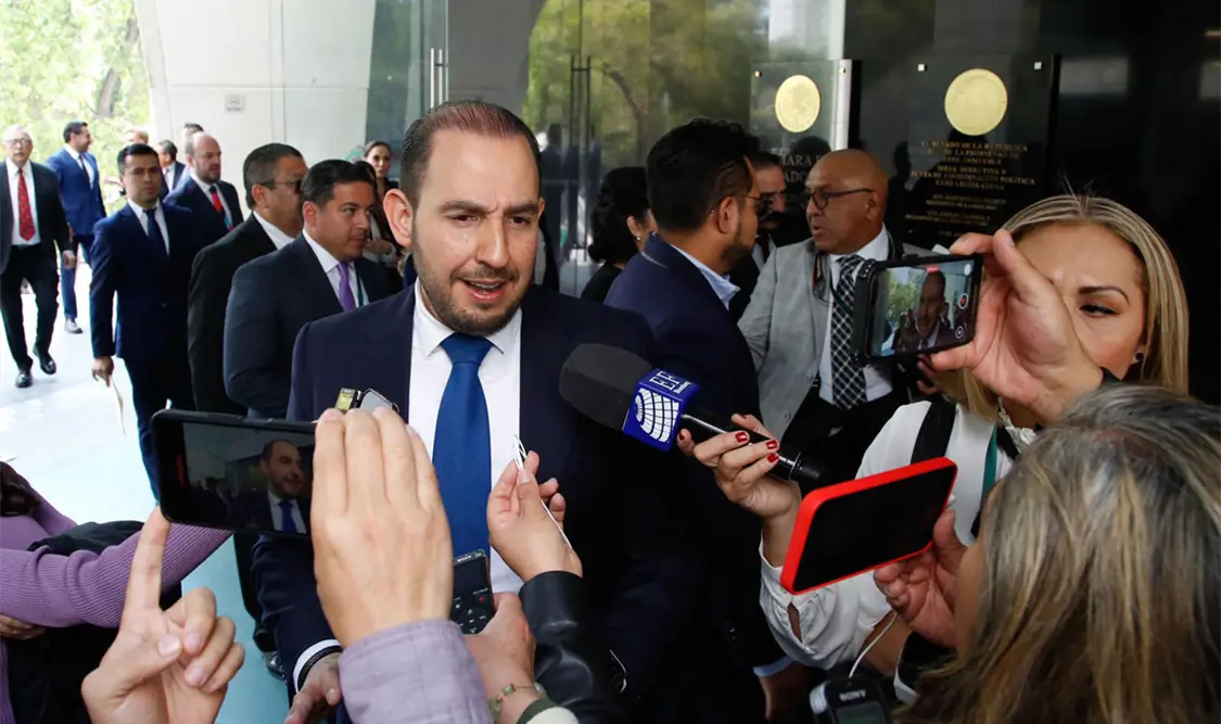 Marko Cortés acusa que está integrada por “puros cuates”. Cortesía