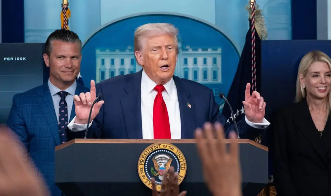 DC no será más santuario de criminales ilegales, afirmó el mandatario estadounidense. Cortesía