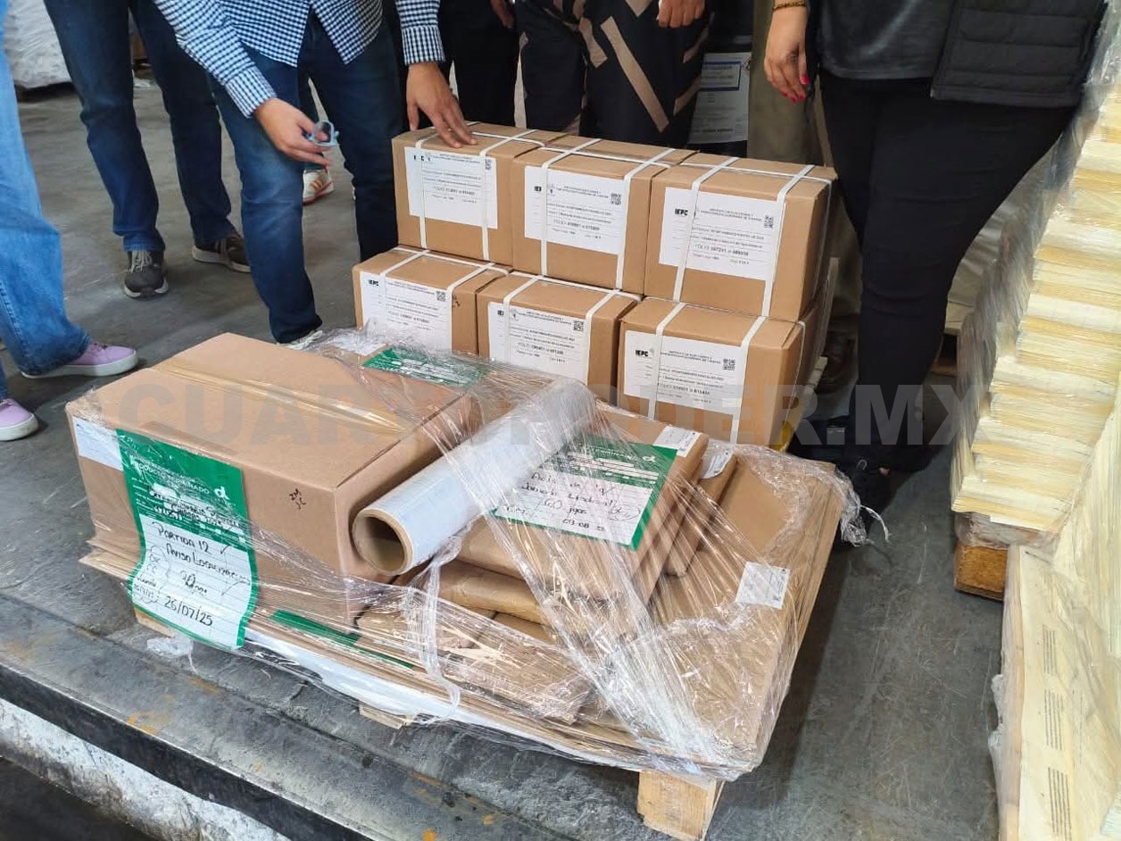 Boletas electorales vienen custodiadas