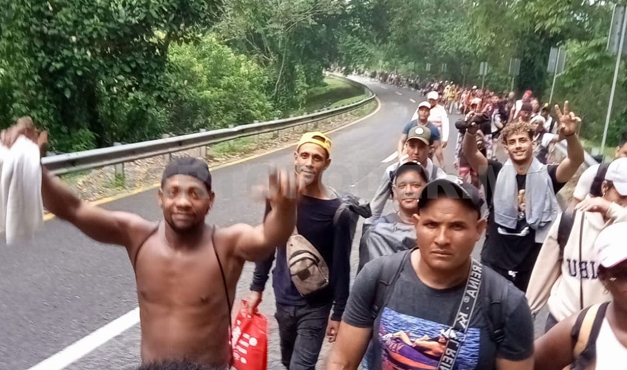 Caravana no acepta propuesta del INM