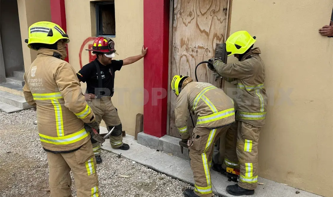 Organizan bomberos jornada de capacitación