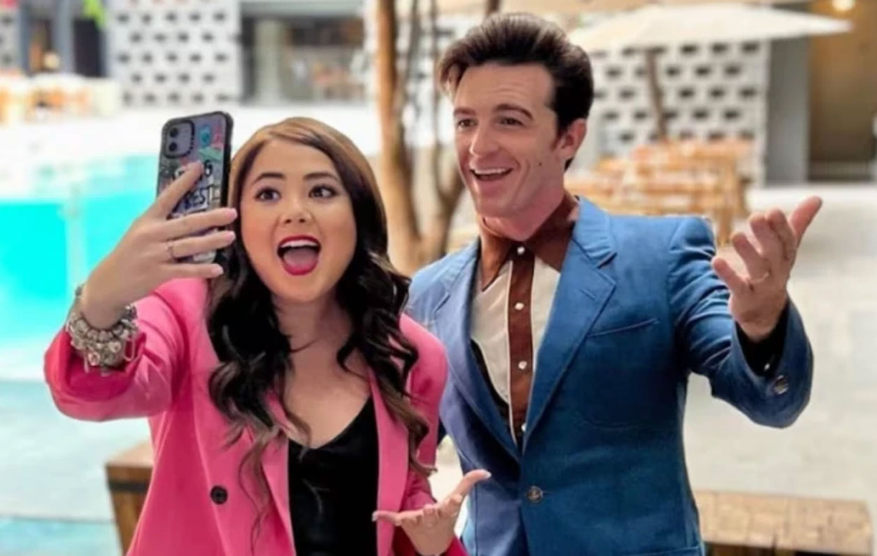 Mariana Botas besuqueó a Drake Bell