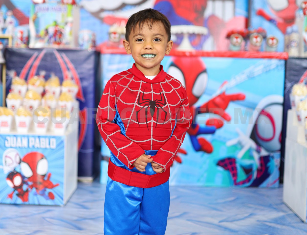 Juan Pablo cumplió 3 años