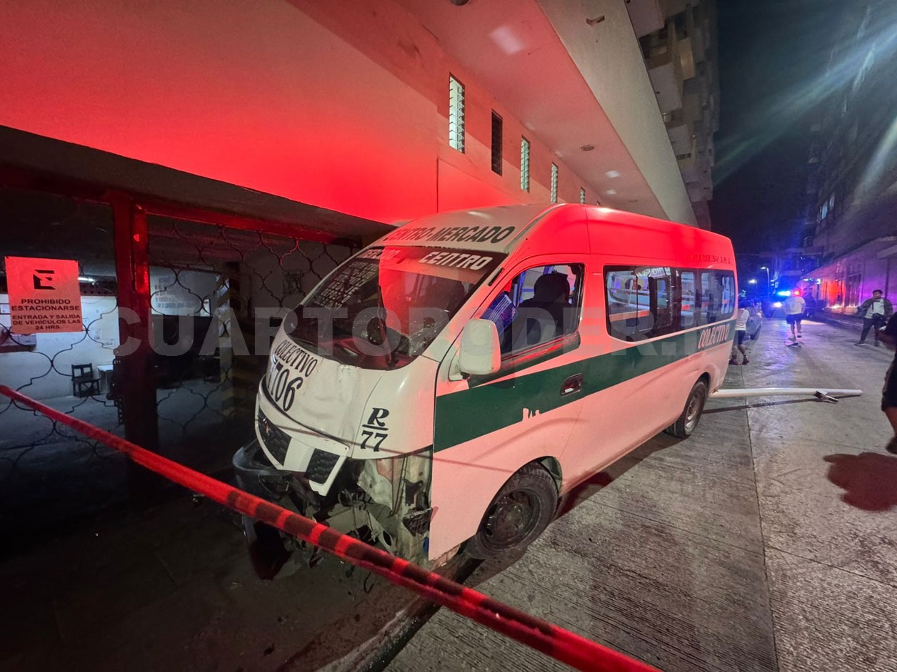 Sufre ataque epiléptico y se estrella en hotel