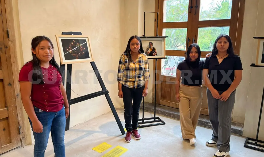 Las jóvenes se mostraron entusiasmadas por usar la fotografía como herramienta para inspirarse. CP