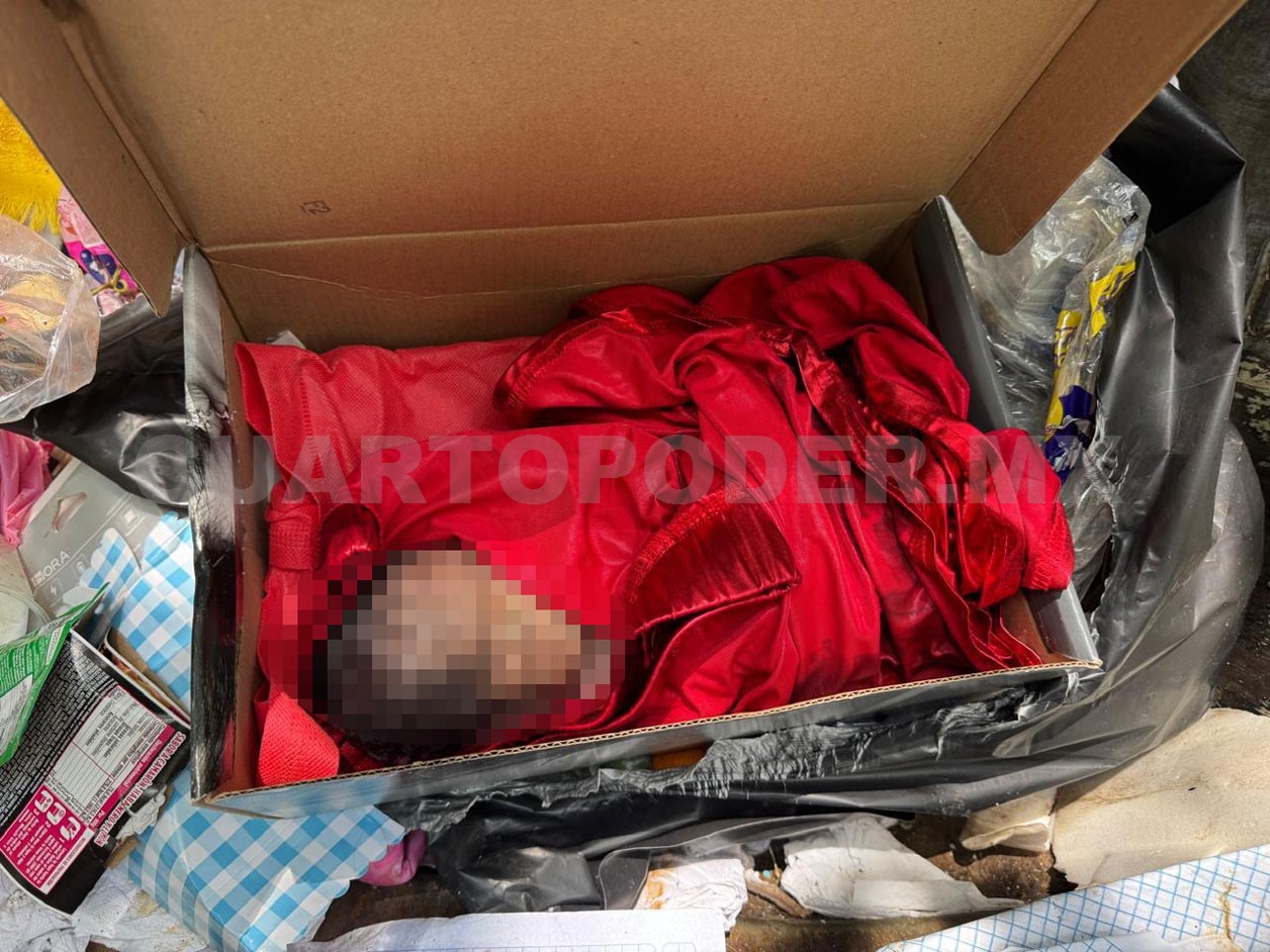 Abandonan a recién nacido en basurero