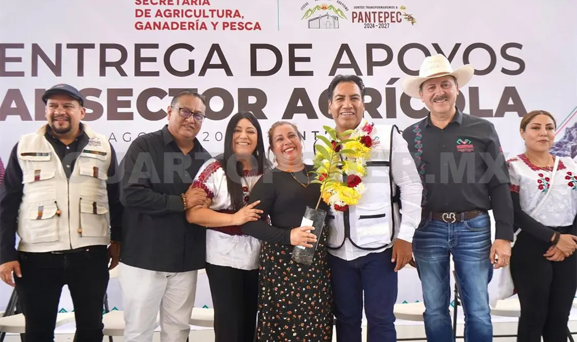 Resaltó que el propósito de estos apoyos es impulsar el desarrollo y mejorar la calidad de vida de la población. CP