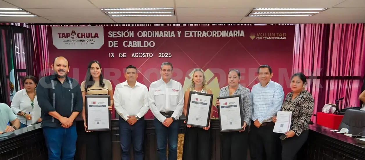 Yamil Melgar reconoció a quienes integran el Coapatap, el Sistema DIF Municipal y al propio Ayuntamiento. CP