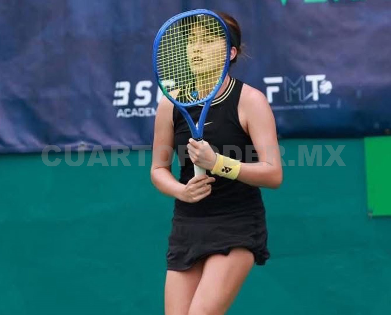 Marianne Ángel queda fuera del “singles” femenil