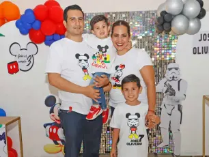 Gabriel y José Oliverio celebraron a lo grande