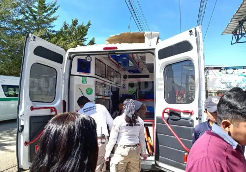 Acaban heridos tras explosión de pirotecnia