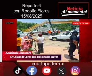 REPORTE4 | 15 08 2025 con Rodolfo Flores