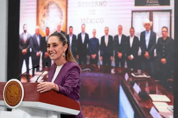 La Presidenta señaló que desde hace como cinco años o menos se había hecho una solicitud de extradición de Carlos Alberto Treviño. Cortesía