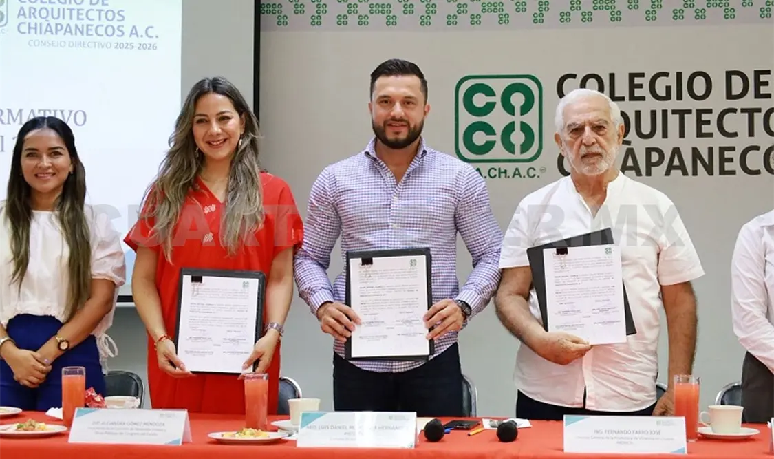 El convenio tiene como objetivo promover el intercambio de innovación tecnológica en materia de vivienda. CP