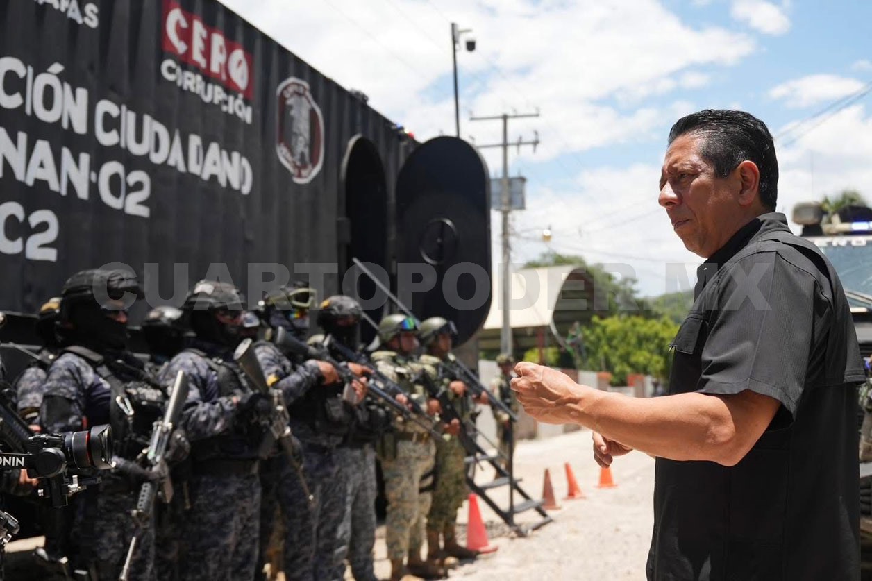Mantienen despliegue de seguridad en Comalapa