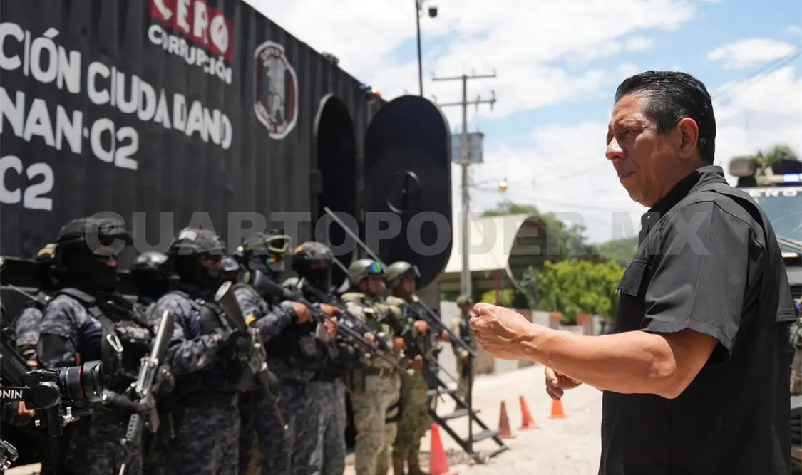 Se cuenta con la presencia permanente de distintas fuerzas de seguridad. CP