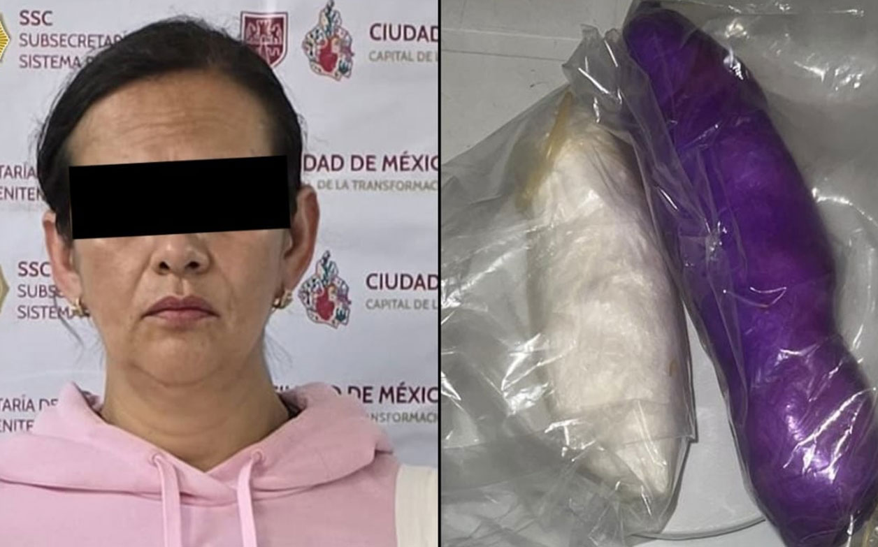 Mujer que intentaba meter droga a penal es detenida