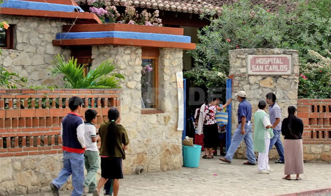 El Hospital San Carlos del municipio de Altamirano recibió una donación que permitirá brindar atención médica. CP