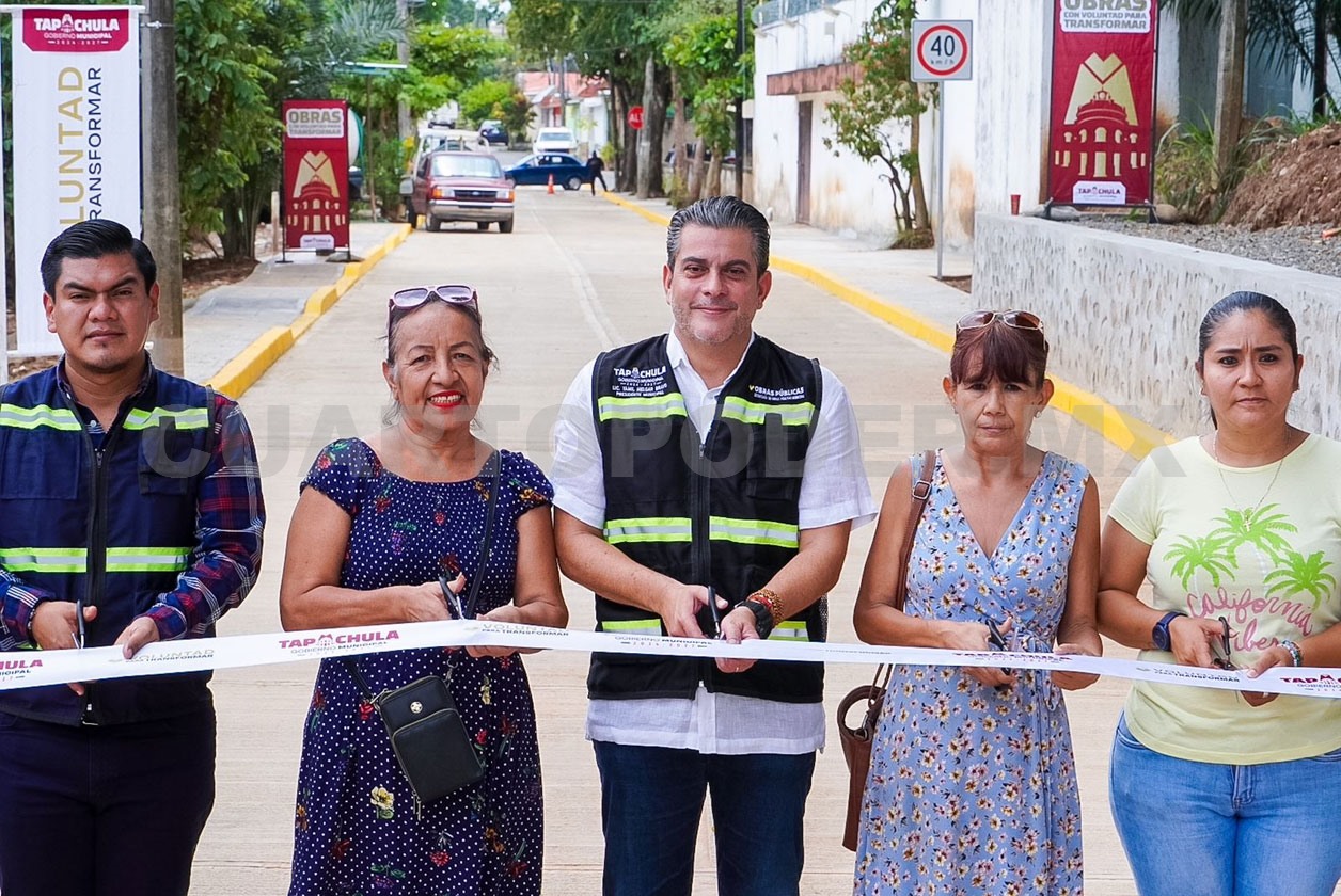 Una calle más entregada en este gobierno: Melgar