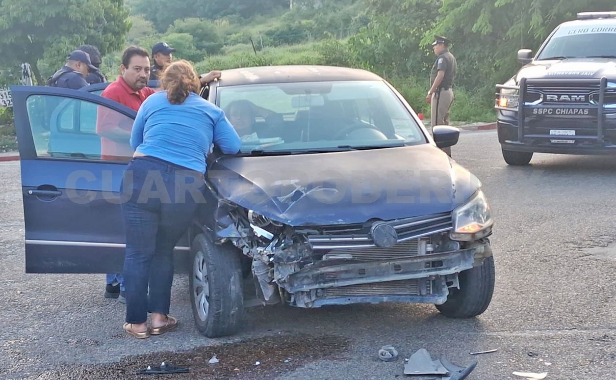 Seis lesionados tras corte de circulación