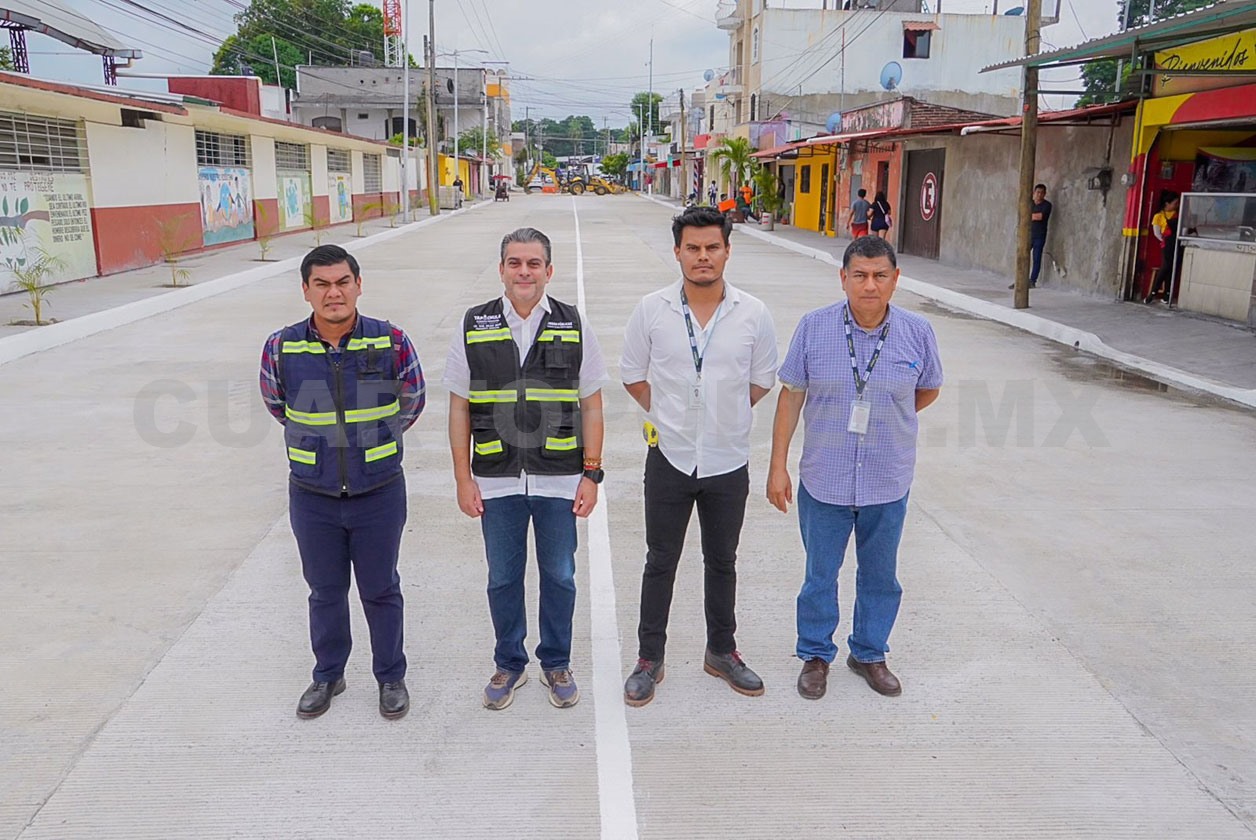 Yamil Melgar supervisa obras que transforman