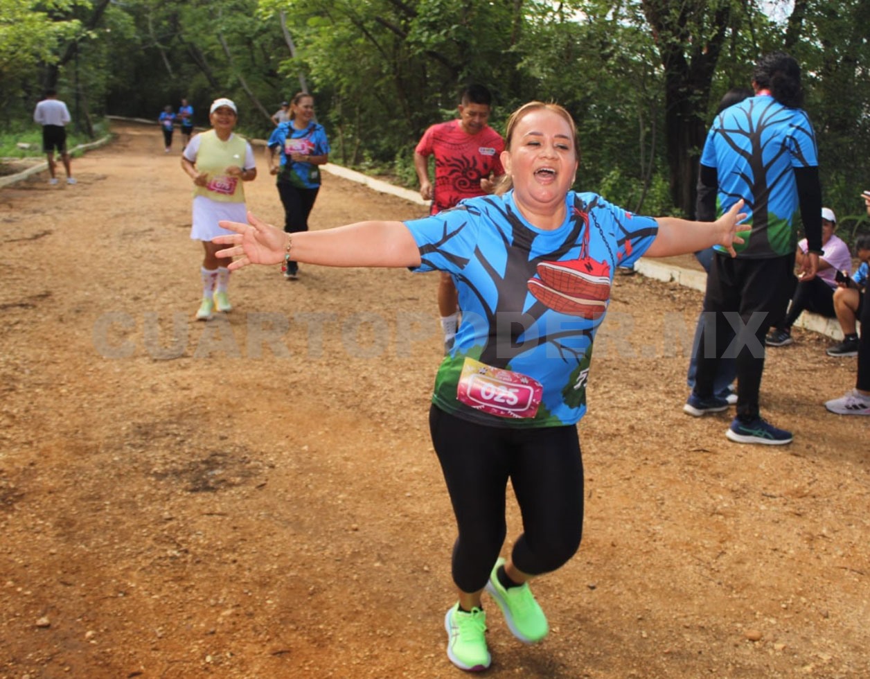 Zoraida festeja su cumpleaños corriendo