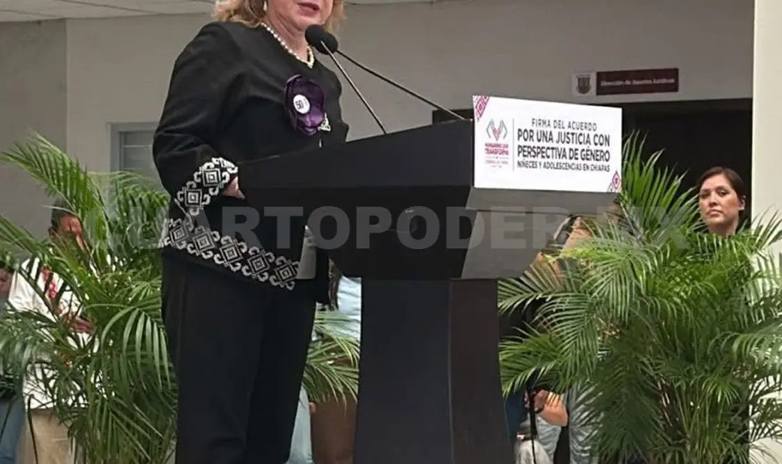 Aspecto del evento realizado en las instalaciones del Poder Judicial del Estado de Chiapas. CP