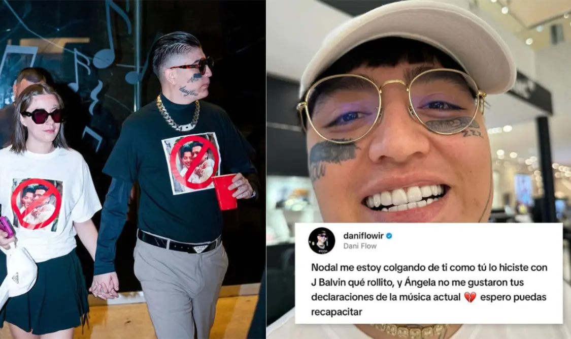 ¿Dani Flow se burló de Nodal?
