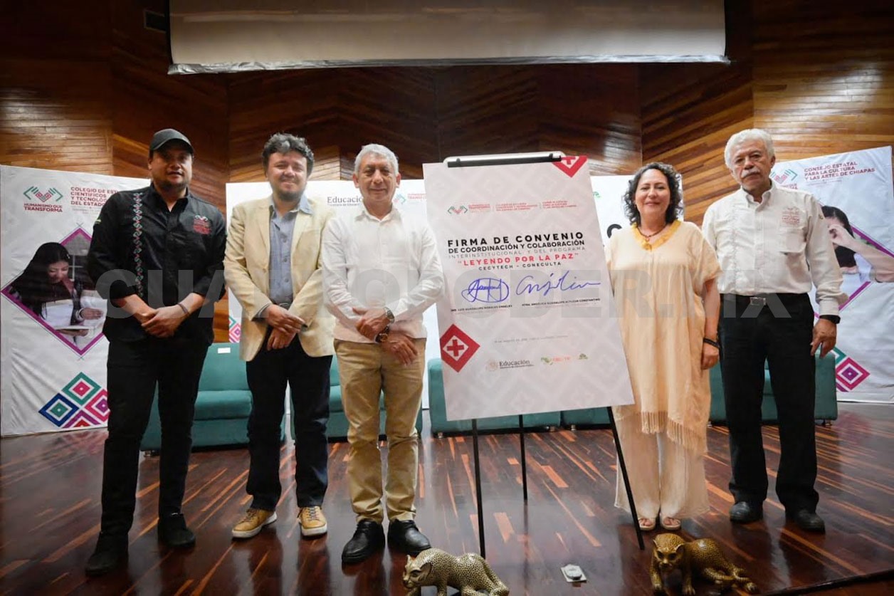 Suman esfuerzos en favor de la lectura y la paz