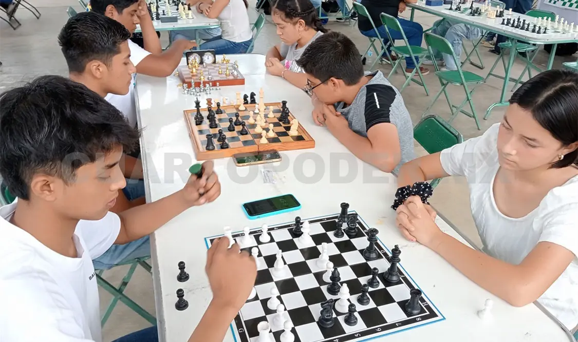 Con éxito total y excelentes movidas se desarrolló el Primer Torneo de Ajedrez Rápido Jiquipilas 2025. Cortesía