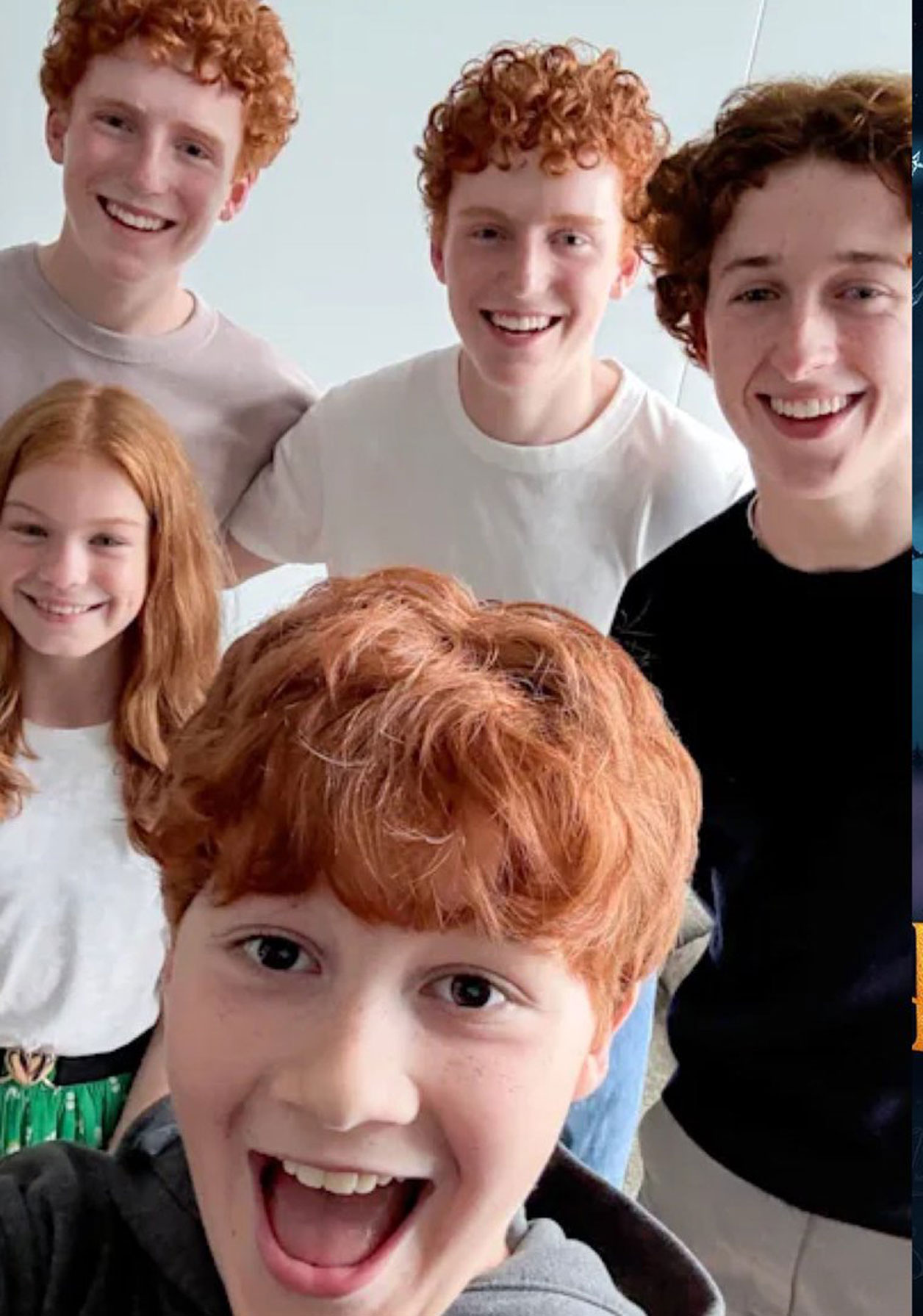 Primer vistazo de hermanos Weasley
