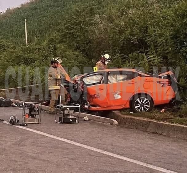 Fatal choque: dos muertos y una lesionada, el saldo