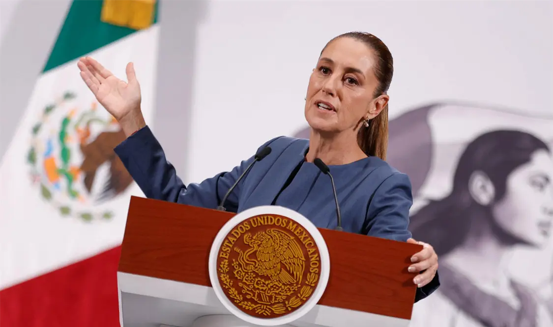Claudia Sheinbaum Pardo destacó que México se tecnifica es un programa histórico e inédito que se realiza en acuerdo con los agricultores. Cortesía