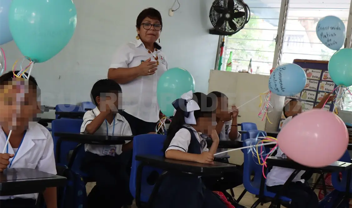 Más de un millón de alumnos regresarán a clases en un contexto de calma. Diego Pérez / CP