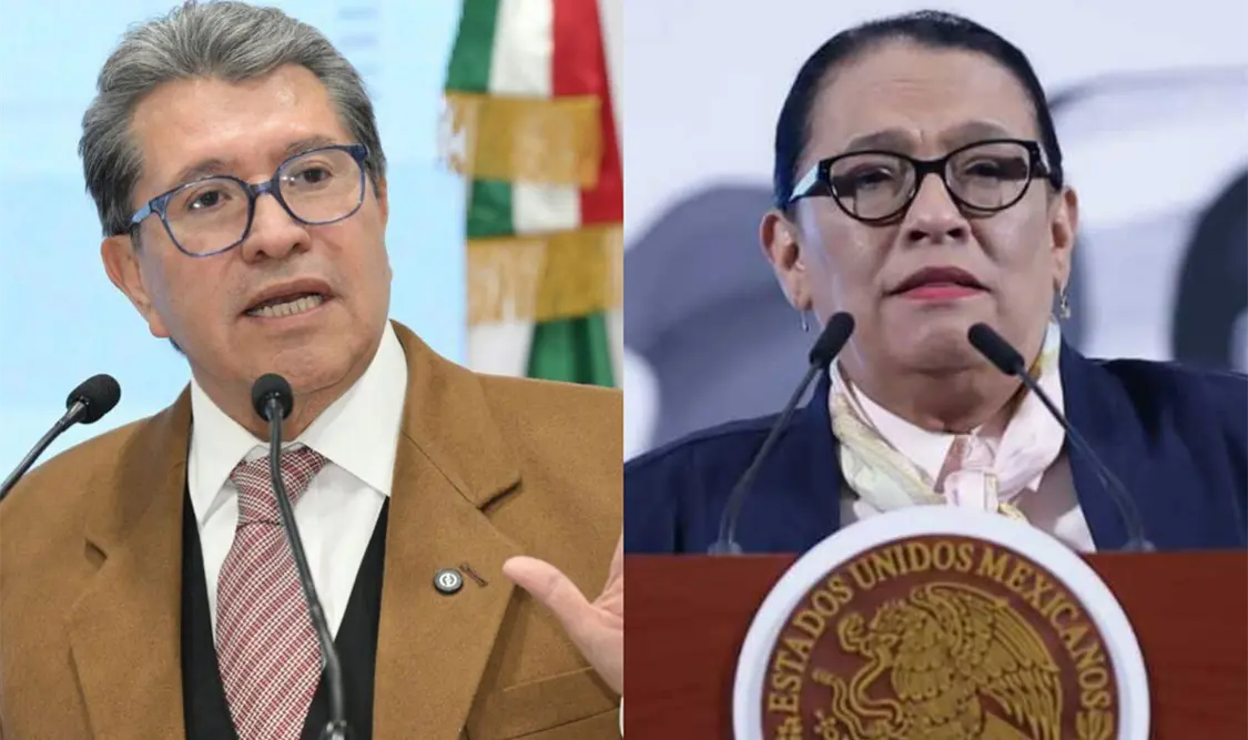 Monreal se reúne con Rosa Icela Rodríguez
