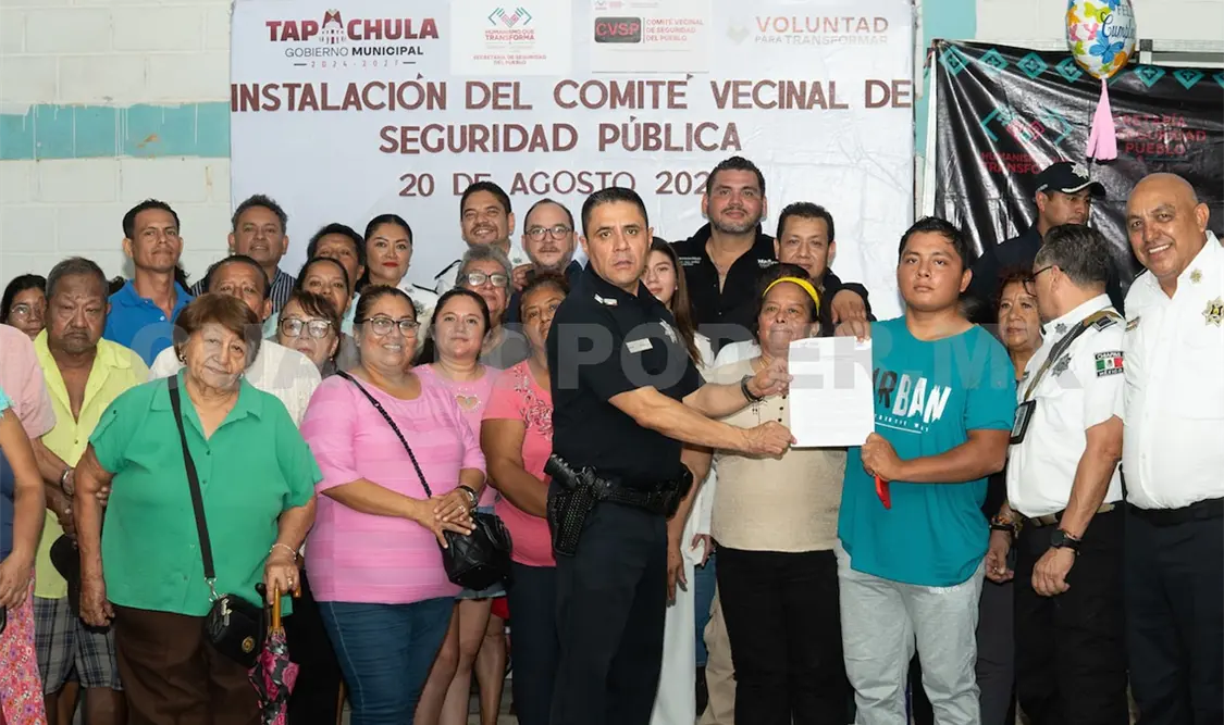 Destacaron que se fortalece la organización comunitaria para para prevenir conductas antisociales. Cortesía