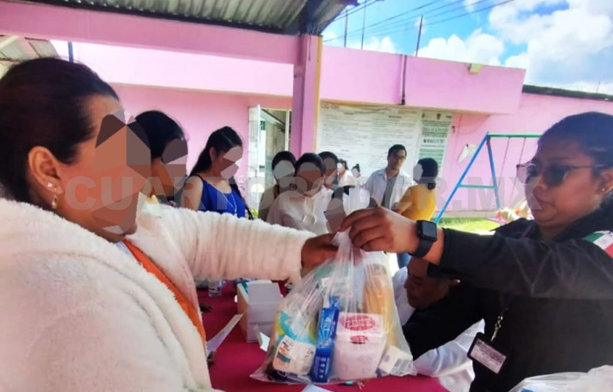 Llevan jornada de salud al Cerss femenil