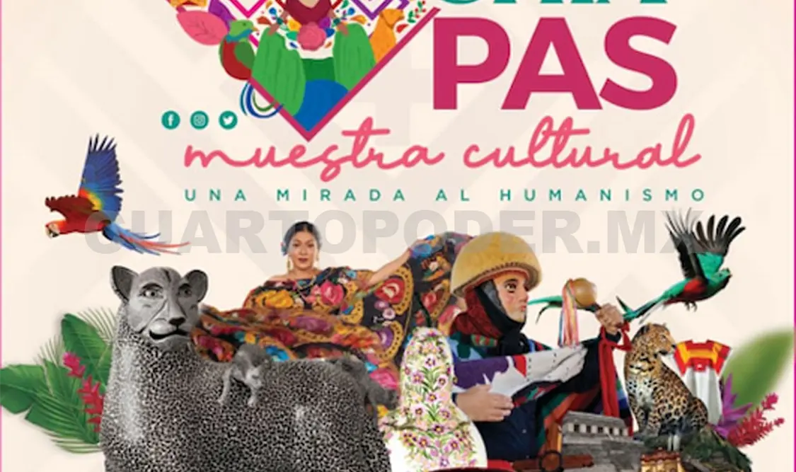 Realizarán muestra cultural de Chiapas en Mérida