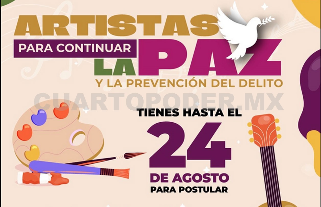 Invitan a crear para continuar la paz
