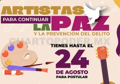 Invitan a crear para continuar la paz