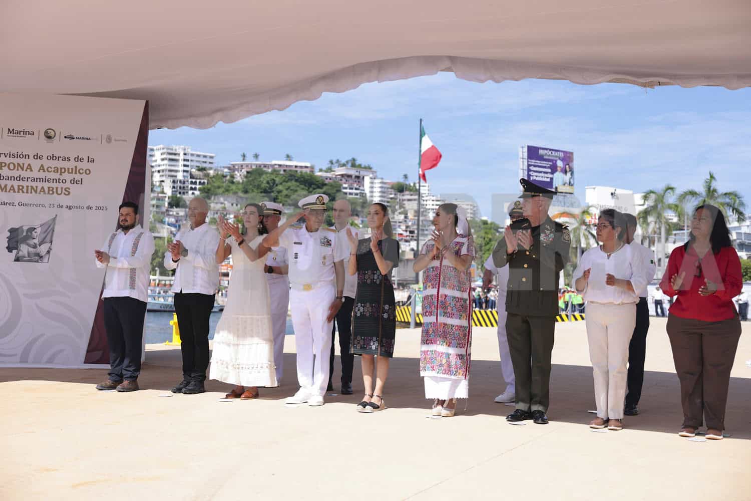 Los marinos son buenos y leales: Sheinbaum